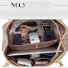 New 3 Pcs Set Occident Style Gold Totes Women's Pu Leather Handbag Fashion Lady Commute Purse Luxury Large Capacity Shoulder Bag