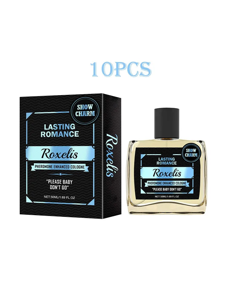 Roxelis 50ml Cologne Pheromone Perfume Sexy Dating Natural Long Lasting Fragrance Floral Scent Flirting Romance Men Perfume Mist