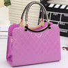 new Luxury simple shells leather handbag Famous brands designer female tide knitting shoulder bag women Messenger bag