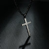 New Figaro Chain Necklace For Men Women 316L Stainless Steel Cross Pendant Waterproof NK Necklaces Gold/Silver Fashion Jewelry