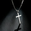 New Figaro Chain Necklace For Men Women 316L Stainless Steel Cross Pendant Waterproof NK Necklaces Gold/Silver Fashion Jewelry