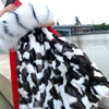 new raccoon fur collar Midlength Removable fox fur lining Send to overcome female Overcoat Ladies jacket Women's jacket