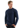 100% Merino Wool Base Layer Men Merino Wool Long Sleeve 240G Midweight Thermal Underwear Wicking Breathable Top + Hiking Socks