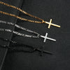 New Figaro Chain Necklace For Men Women 316L Stainless Steel Cross Pendant Waterproof NK Necklaces Gold/Silver Fashion Jewelry