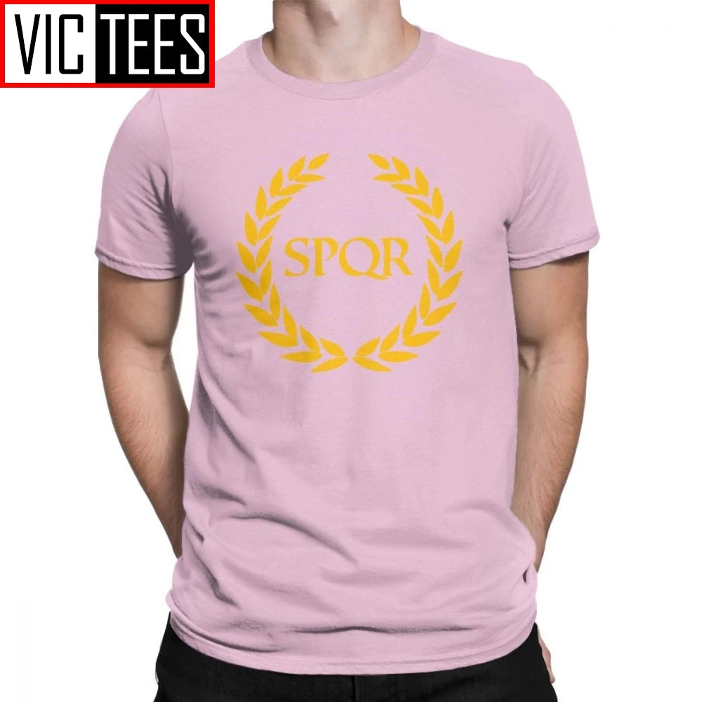 Men's Camp Jupiter SPQR T-Shirt Annabeth Chase Annabeth Percy Jackson New Rome Men T Shirt Hipster Purified Cotton Tees