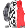 new raccoon fur collar Midlength Removable fox fur lining Send to overcome female Overcoat Ladies jacket Women's jacket