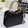 new Luxury simple shells leather handbag Famous brands designer female tide knitting shoulder bag women Messenger bag