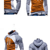 Pullovers Hoodies Men Autumn Hooded Hoodies Mens Patchwork Sweatshirts Hip Hops Males Casual Brand Clothing Hombre Hoody Jacket