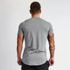 Muscleguys New Plain Clothing fitness t shirt men O-neck t-shirt cotton bodybuilding tee shirts slim fit tops gyms tshirt Homme