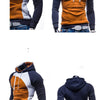 Pullovers Hoodies Men Autumn Hooded Hoodies Mens Patchwork Sweatshirts Hip Hops Males Casual Brand Clothing Hombre Hoody Jacket