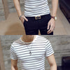 MRMT Brand New Men's T-Shirts Short-Sleeved For Male T-Shirt Version Men Striped Round-Collar T Shirt Tops Tees Man Tshirt