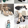 Brand New Hot Sexy Green Beige Women Platform Sandals Super Heels Black Lady Party Nude Shoes BKS35 Plus Big Small Size 10 31 43