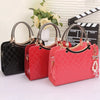 new Luxury simple shells leather handbag Famous brands designer female tide knitting shoulder bag women Messenger bag