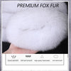 Maomaokong Real Fur Jacket  Women Winter Short Natural real Fox Fur Lady Zipper Fur Coat Female Warm Jacket  with Collar