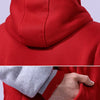 Winter Warm Plus Size Men Sweatshirt 5XL 6XL 7XL 8XL 9XL Bust 157cm Large Size Hoodie