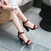 Oversize  Large size  Big Size  11-17 high heels sandals women shoes woman summer ladies Strap bag with exposed toe