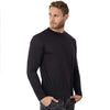 100% Merino Wool Base Layer Men Merino Wool Long Sleeve 240G Midweight Thermal Underwear Wicking Breathable Top + Hiking Socks