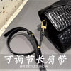 2025 Luxury Designer New Crocodile Pattern Evening Banquet Bag Cow Leather Style Crossbody Bag Horizontal Shoulder Handbag Women