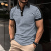 Muscle Fitness Polo T-shirt Summer Men's Athleisure Workout short sleeve T-shirt High Quality Men T-shirt Gym Sport Shirt Tops