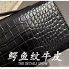 2025 Luxury Designer New Crocodile Pattern Evening Banquet Bag Cow Leather Style Crossbody Bag Horizontal Shoulder Handbag Women