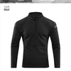 Karentea Running Long Sleeve T-shirt Reflective Men Sportswear Breathable Black Coat Gym Jogging Male Fitness Spring Clothing