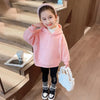 Snoopys Baby Sweatshirt Thickened Fleece Girl Hoodie Cartoon Clothes Long Sleeve Winter Warm Cashmere Hoodie Tops Jacket Kid New