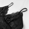 Sexy Nightwear Women Lace Halter Ladies Dress Sleepwear Fashion Lace Hollow out Beauty Back Halter Mini Home Wear Black Pajamas