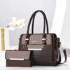 New Two-Piece Set with Large Capacity, Fashionable and Versatile Women's Bag, Simple Commuting Outing, Casual Women's Handbag, Foreign Style Women's Bag