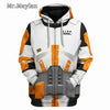 Commander Cody Uniform Cosplay Costume 3D Printed Unisex Hoodie Men Sweatshirt Streetwear Zip Pullover Casual Jacket Tracksuits