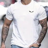 Breathable T Shirt Round Neck Fashion Short Sleeve Top