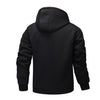 TINGHUO Sweater men hooded cardigan hooded hoodies men's Fleece Zipper coats Men autumn winter 2024 new