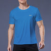 Black Compression Men T-shirts workout Sports Running T-shirt Short Sleeve Quick Dry Tshirt Fitness Exercise Gym Clothing