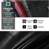 Autumn Winter Fleece Men's Motorcycle Leather Jacket Embroidery Racing Coat Windbreaker Outwear Faux Leather Biker Jacket