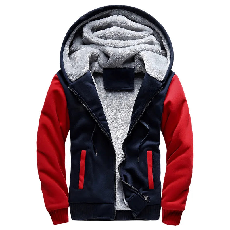 Cardigans Fleece Zipper Hooded