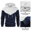 New Patchwork Hoodies Men Fashion Hooded Sweatshirts Spring Autumn Comfortable Streetwear Pullover Casual Male Sportswear