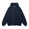 Fleece double zippered Cardigan Hoodie