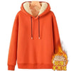 Autumn and Winter New Hooded Lamb Fleece Hoodie Solid Color with Thick Fleece for Men and Women, Warm and Casual Versatile