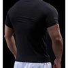 Men Compression Running Zipper Polo T Shirt Fitness Tight Sport Tshirt Training Jogging Shirts Gym Elastic Quick Dry Rashgard