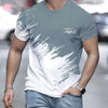 3D men's printed round neck short sleeved T-shirt,outdoor casual sweater,streetwear,sportswear T-shirt clothing