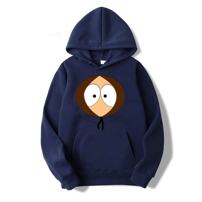 Kenny McComic's new unisex casual sports hoodie for couples, fashionable hoodie for autumn and winter