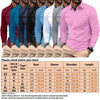 Men's Fashion POLO Shirt Autumn Long Sleeve Lapel Zipper Pocket Business Casual Shirt Golf T-shirt Pullover Street Wear XS-XL