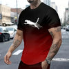 Animal T-Shirts For Men 3d Print T-Shirt Mens Sports T-Shirt Street Fashion Short Sleeve Tee Shirts Loose Oversized Men Clothing