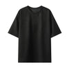 Summer Short-sleeved T-shirt Men Fashion 10-color Casual Suede T Shirt Men Streetwear Loose O-neck Tshirt Mens Top M-3XL