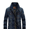 Men's Spring Fashion Denim Jacket Jeans Jacket Top Quality Brand Male Winter Bomber Outwear Coats Plus Size 4XL