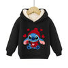 Lilo & Stitch Child Hoodies Hoodies Sweatshirts Long Sleeves Cute Cartoon Printing Fashion Casual Boys and Girls Christmas Gifts