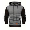 Men Sweatshirt Autumn And Winter Thick Fleece Pullovers Fashion Trendy Hoodies Long Sleeve Outdoor Fitness Hooded Streetwear