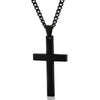 Men Simple Cross Pendant Alloy Necklace Chain Jewelry Christmas Day Gift Simple Cross Stainless Steel Necklace Titanium Steel