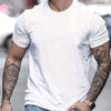 Men's 100% cotton summer loose PARIS Creative Letter print casual slim fit round neck short sleeved T-shirt top