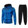 Mens Tracksuits Men's Clothing Men Sets Hoodie Set Zipper Sweatshirt Casual Sport Sweatpants Man Sweat Suit Set Running