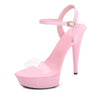 Heels women's 13cm Platform Pole Dancing Catwalk Large Size Women's Summer New Nightclub Super High